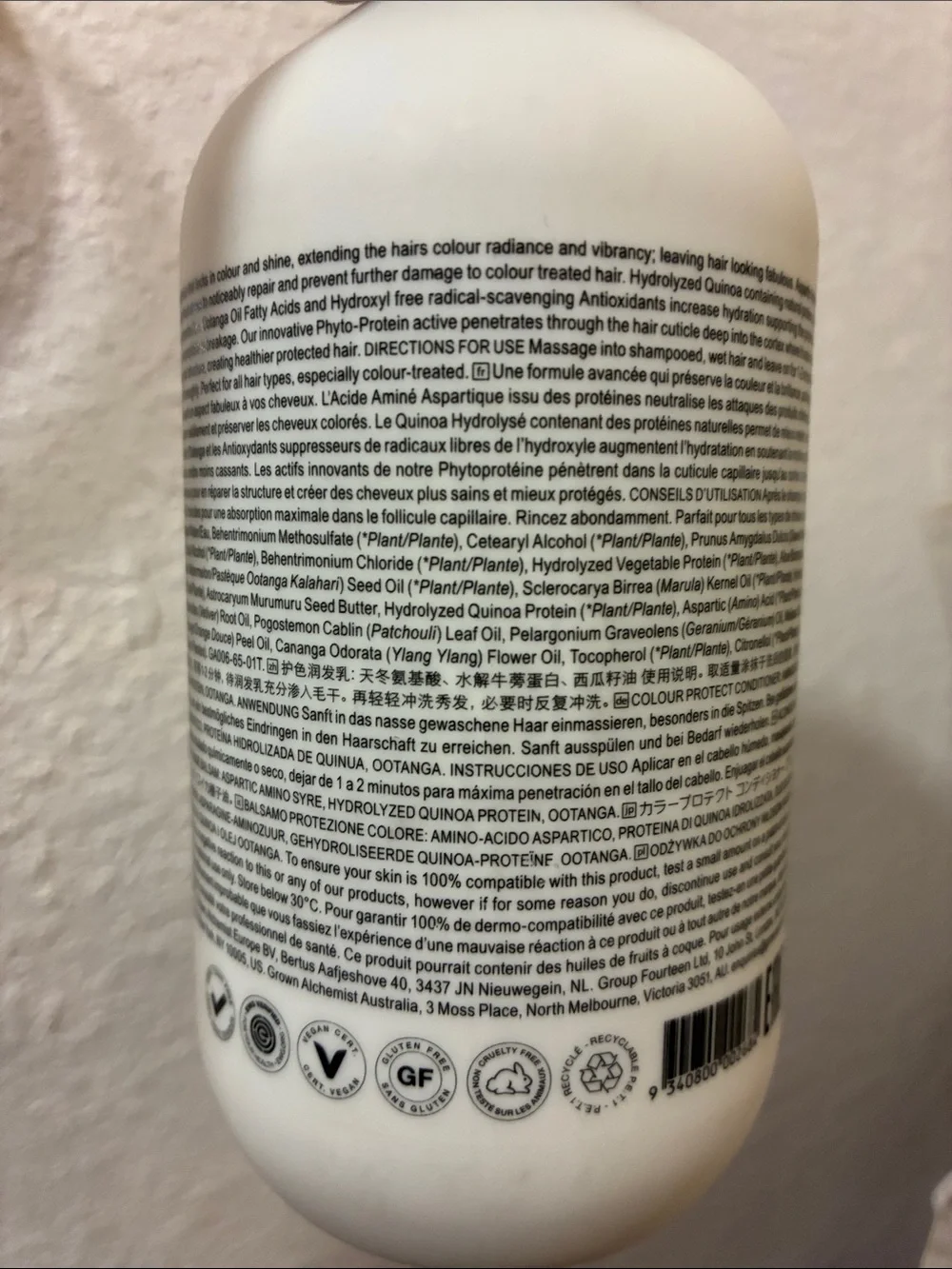 GROWN ALCHEMIST • Colour Protect Conditioner • 16.9 oz Pump Bottle